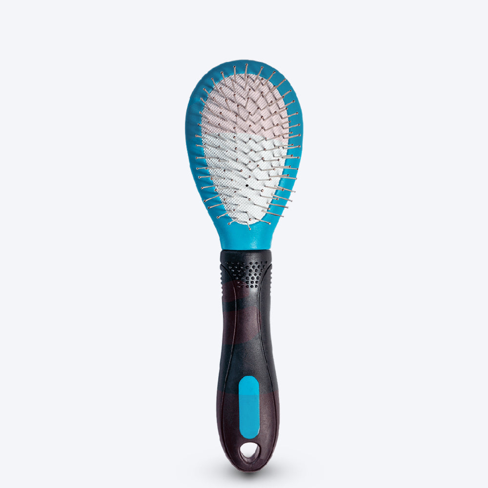 M-Pets Pin Brush for Dogs and Cats -6.5 x 21.5 cm - Heads Up For Tails
