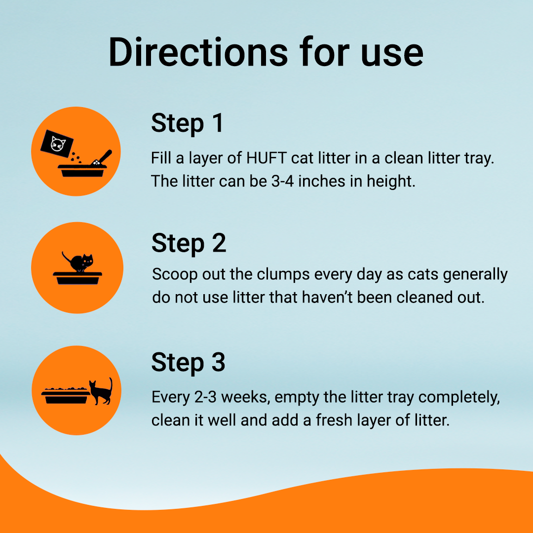 HUFT Cat Litter (Natural & Clumping) - Lavender Scented - 10 kg_04