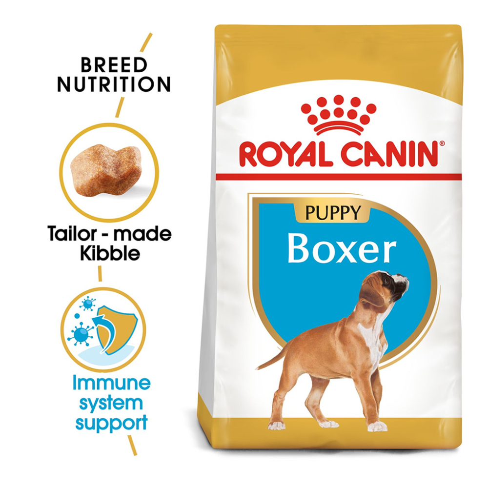 Royal Canin Boxer Junior Dry Puppy Food - Heads Up For Tails