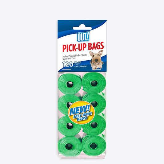 Bramton OUT! Waste Pick-Up Bags - 120 bags - Heads Up For Tails
