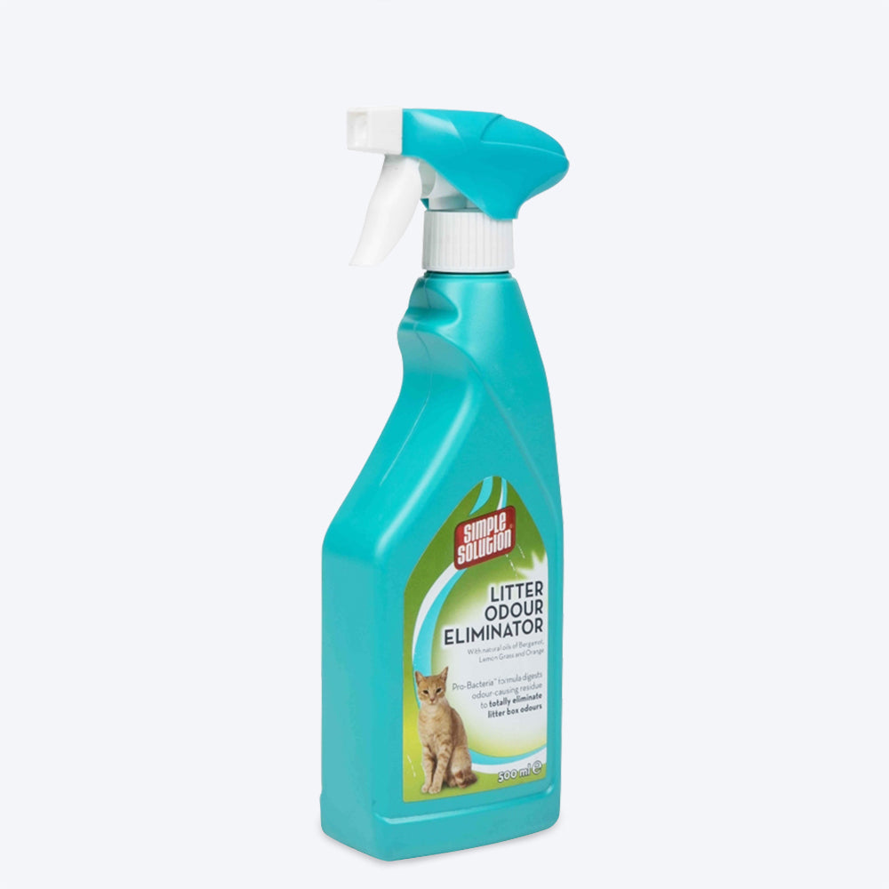 Simple Solution Cat Litter Odour Eliminator - 500 ml - Heads Up For Tails