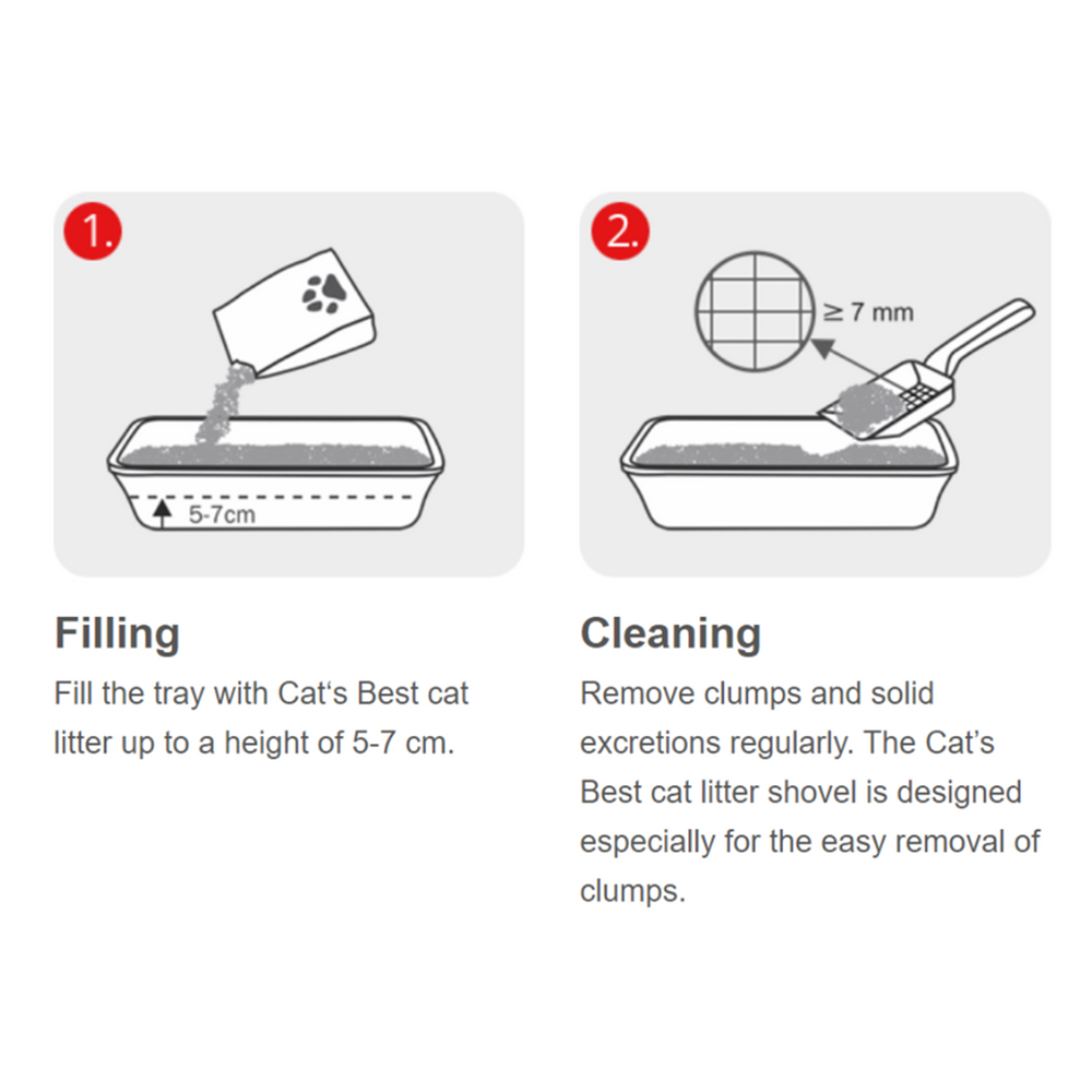 Cat's Best Cat Litter - Original (Clumping & Encapsulating Cat Litter) - Heads Up For Tails