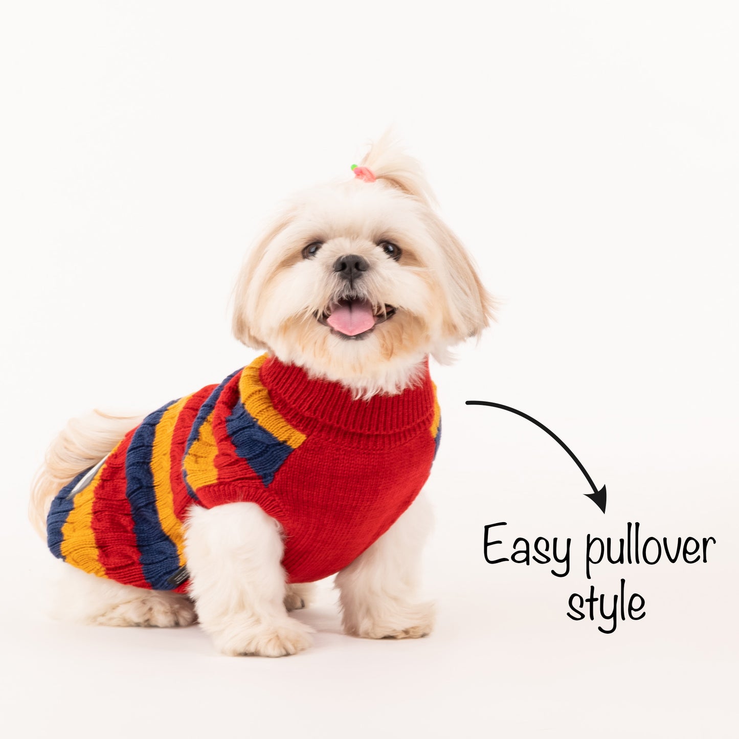 HUFT Classic Stripe Pet Sweater - Multicolour - Heads Up For Tails