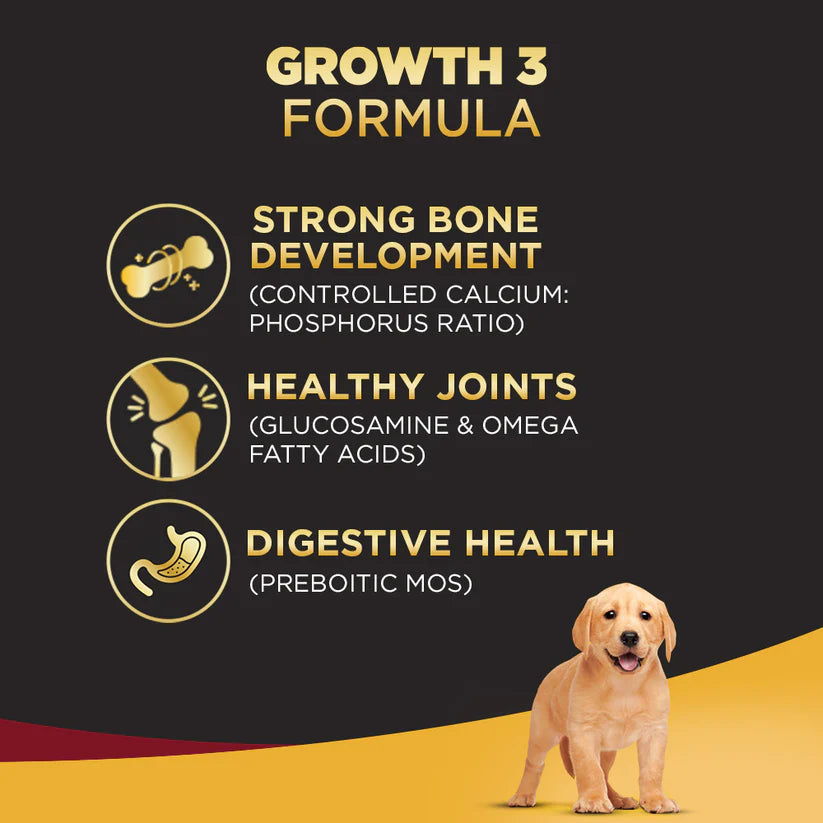 Pedigree Pro Puppy Food Combo - Heads Up For Tails