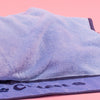 HUFT Cutest Microfiber Towel For Puppy & Kitten - Light Blue - Heads Up For Tails