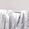 HUFT Luxe Stud Quilted Jacket For Pet - Mat Silver-6