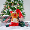 HUFT Mr. Mistletoe Cuddle Dog Toy (Red and Green) - Heads Up For Tails