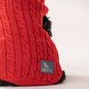 HUFT Cable Knit Sweater - Fire Whirl Red - Heads Up For Tails
