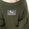 HUFT Chief Cuddle Officer Pet Sweatshirt - Green - Heads Up For Tails