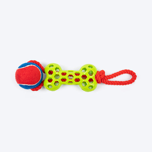 HUFT Tug-a-Ball Dog Toy - Heads Up For Tails
