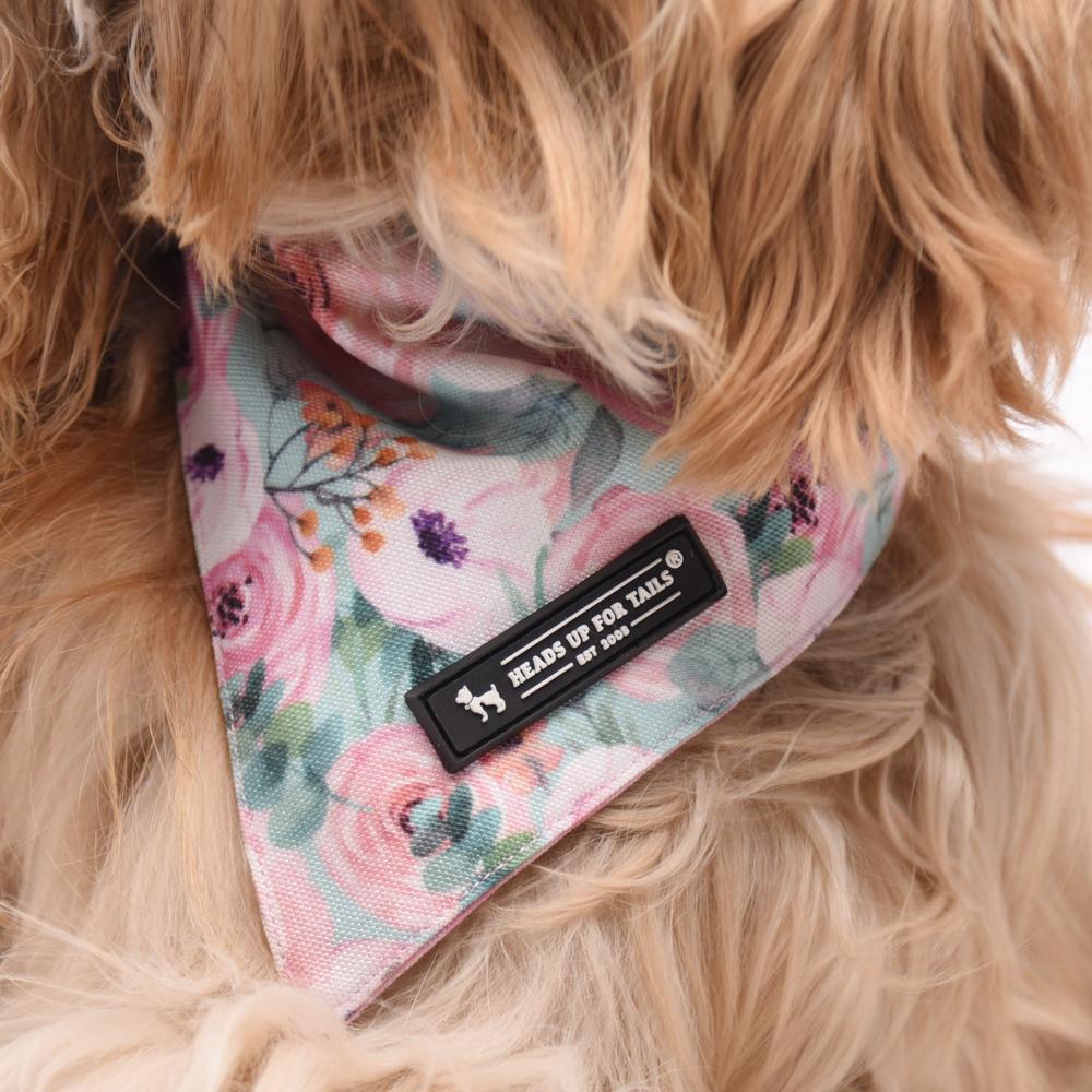 HUFT Roses and Hearts Reversible Dog Bandana8