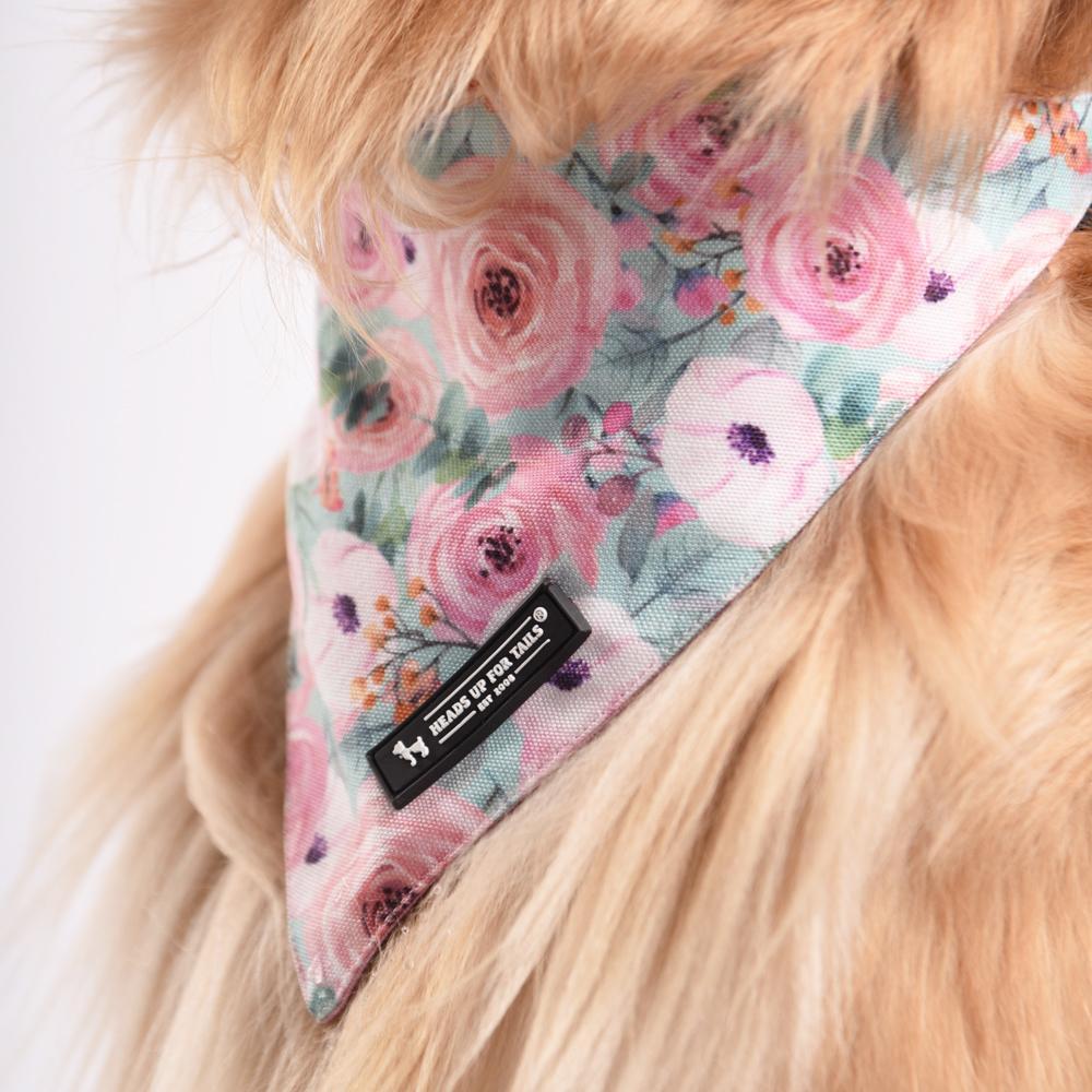 HUFT Roses and Hearts Reversible Dog Bandana5