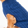 HUFT Cable Knit Sweater - Lazuli Blue - Heads Up For Tails