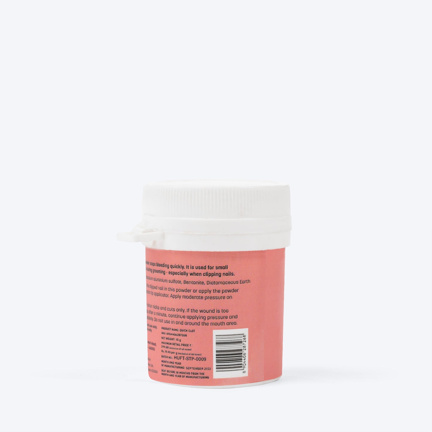 HUFT Quick Clot Powder For Pets - Heads Up For Tails
