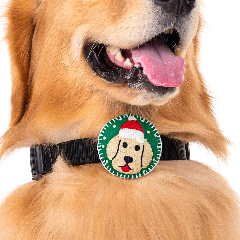 HUFT Santa¢'¬…¡¬€¦¡¬'¬¦¡¬'¬€¦¡¬¦¡¬'¬€¦¡¬€¦¡¬¦¡'¬€¦¡¬€¦¡¬'¬…¡¬¦¡¬¢'¬…¡¬€¦¡¬'¬¦¡¬'¬€¦¡¬¦¡¬'¬€¦¡¬€¦¡¬¦¾'¬€¦¡¬€¦¡¬'¬…¡¬¦¡¢s Furry Dog Collar Insert (Green) - Heads Up For Tails