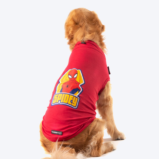 HUFT X©Marvel T-Shirt For Dogs - Red - Heads Up For Tails