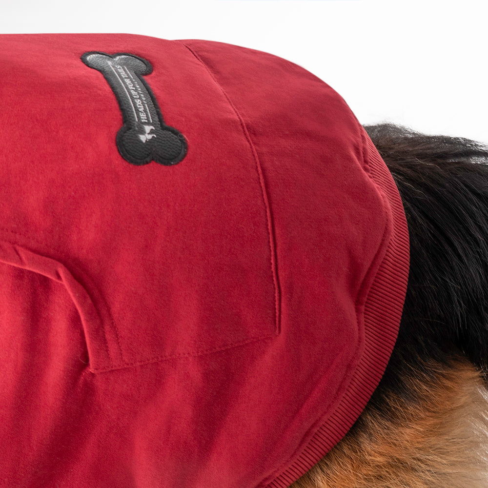 HUFT Sweatshirt for Dogs - Maroon - Heads Up For Tails