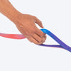 Dash Dog Flow Printed Leash - Violet & Red - Heads Up For Tails