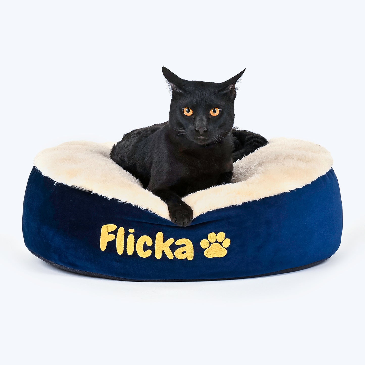 HUFT Personalised Cloudy Cat Bed - Heads Up For Tails