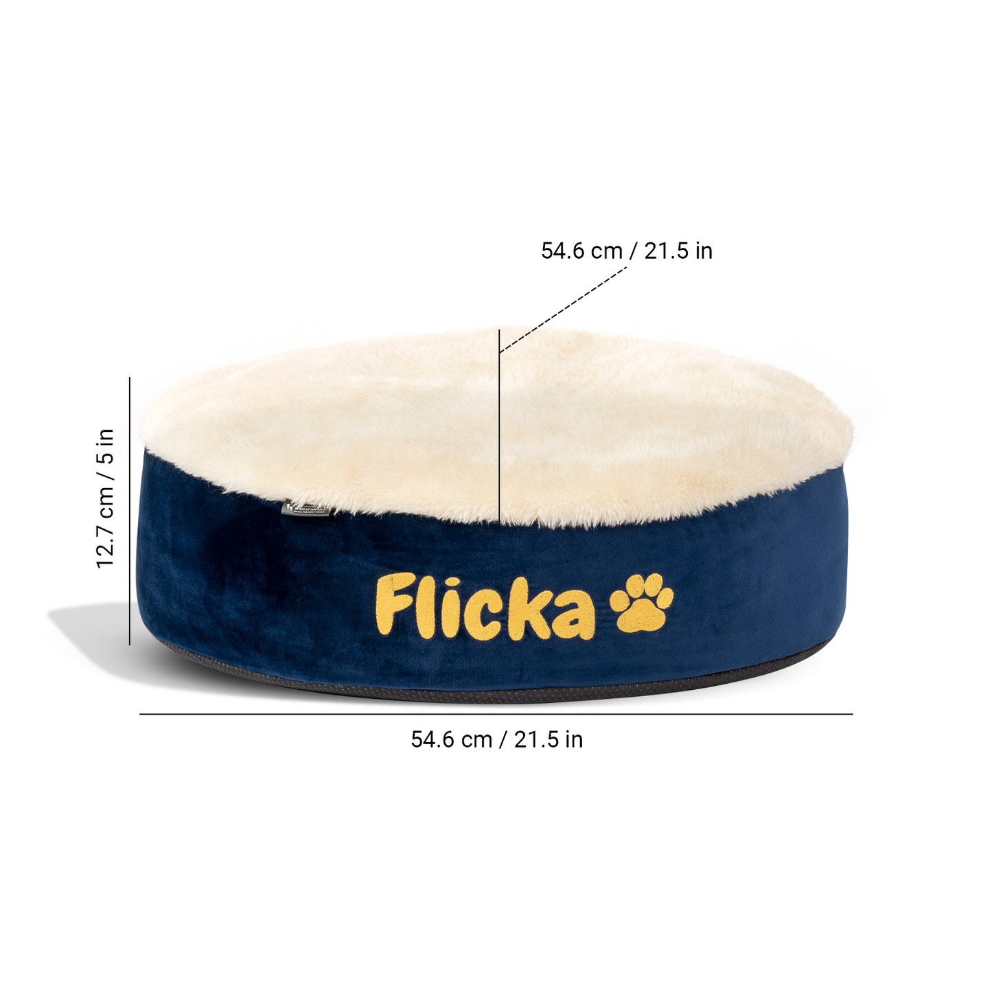 HUFT Personalised Cloudy Cat Bed - Heads Up For Tails