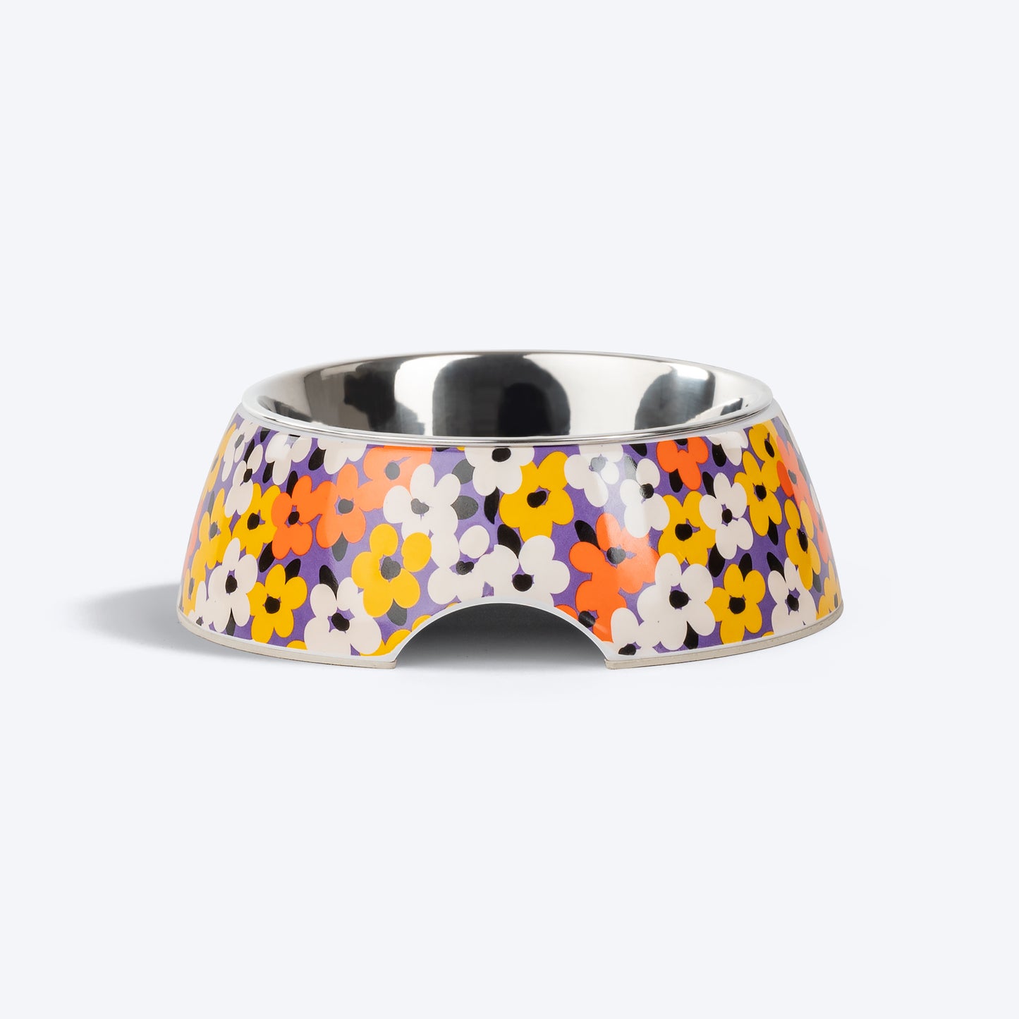 HUFT MisFit Meadow Melamine Bowl For Dogs and Cats - Heads Up For Tails