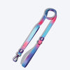 Dash Dog Flow Printed Leash - Pink & Aqua Blue - Heads Up For Tails