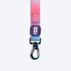 Dash Dog Flow Printed Leash - Pink & Aqua Blue - Heads Up For Tails