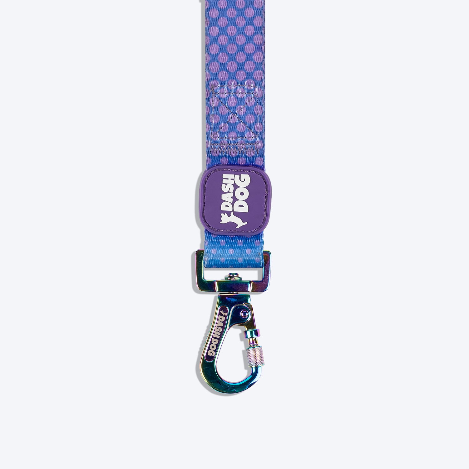 Dash Dog Flow Printed Leash - Violet & Red - Heads Up For Tails