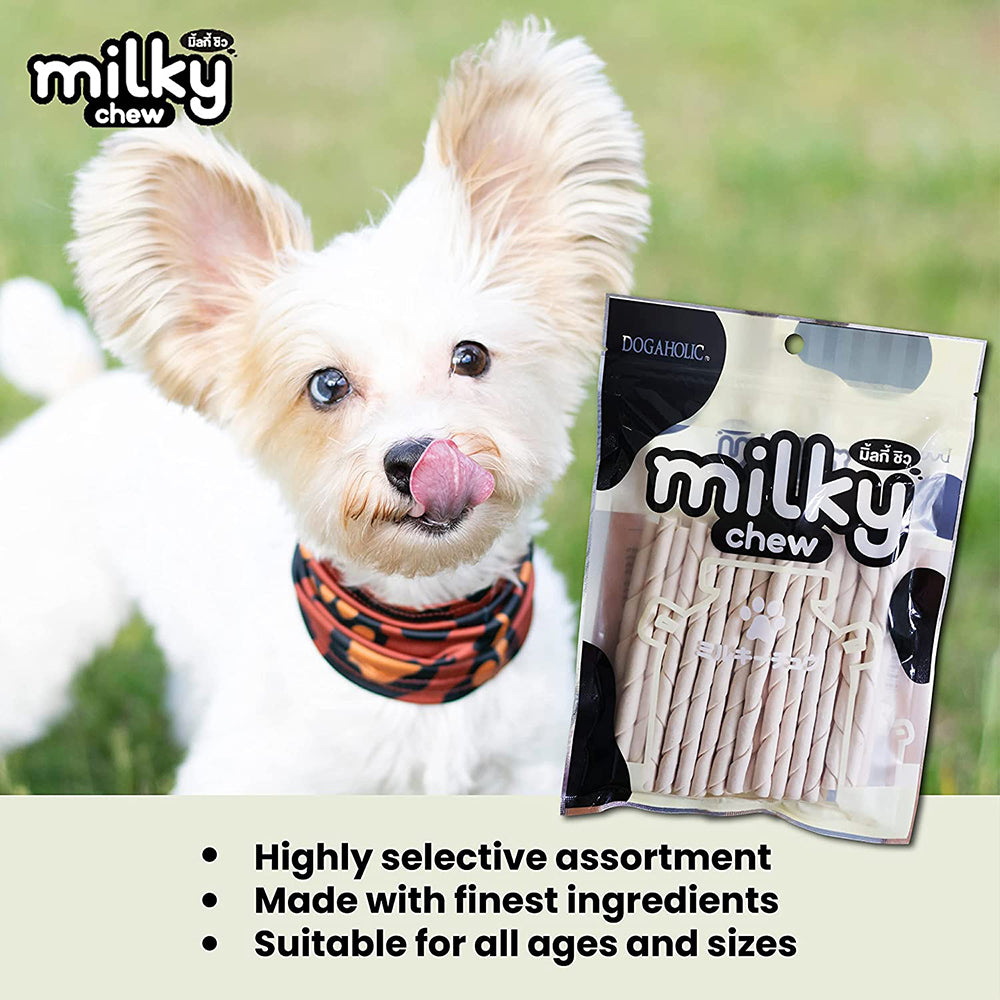 Dogaholic Milky Chew Stick Style - 30 Pcs - 240 g_06