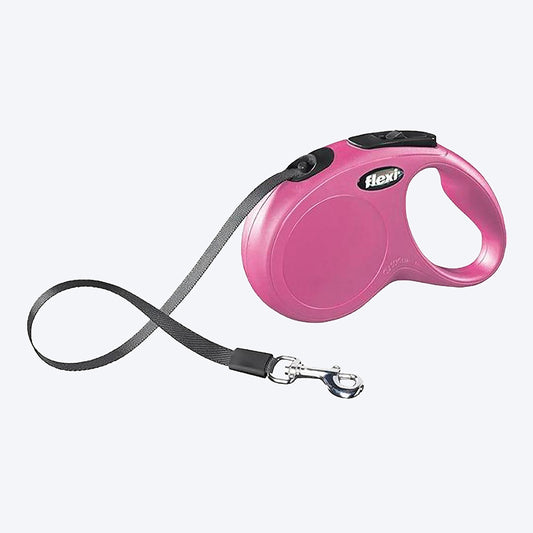 Flexi New Classic Pink Dog Leash-1