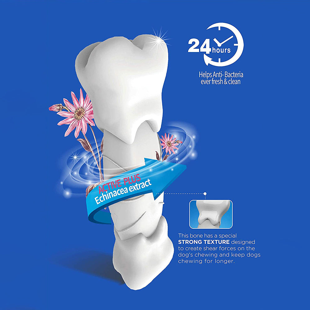 GNAWLERS Defense Dent, Dental Care Chew Bones - Heads Up For Tails