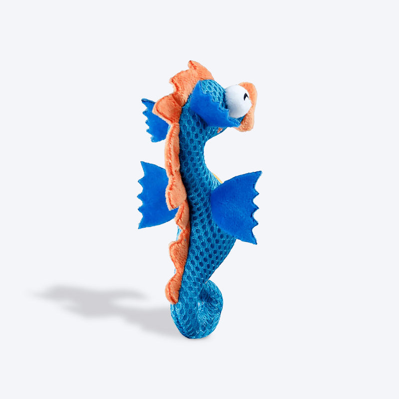 GiGwi Dental Mesh' Seahorse Cat toy - Blue_03