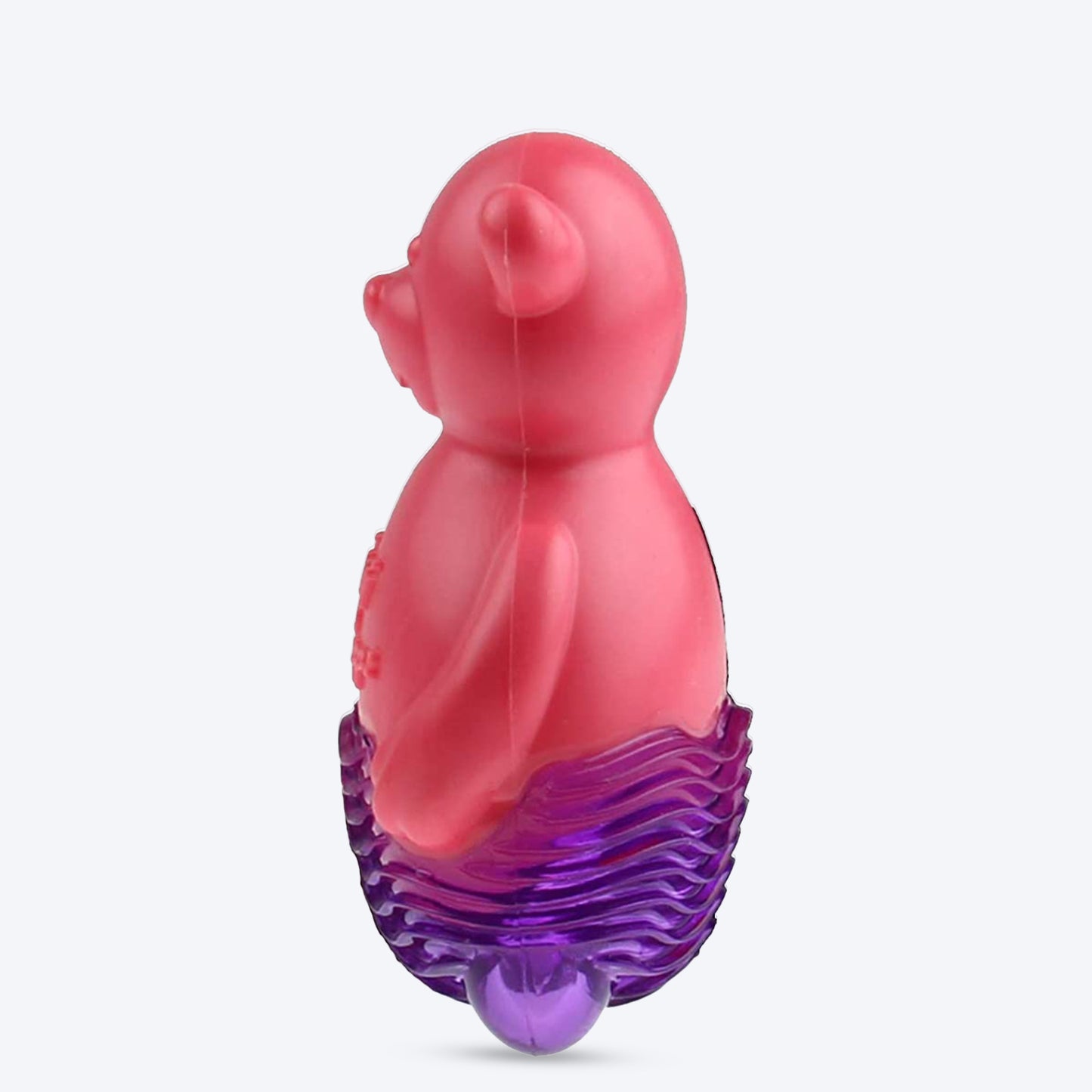 GiGwi Suppa Puppa Dog Toy - Bear - Pink/Purple - Heads Up For Tails