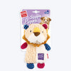 GiGwi Suppa Puppa Lion Squeaker Inside Dog Plush Toy - S - Heads Up For Tails