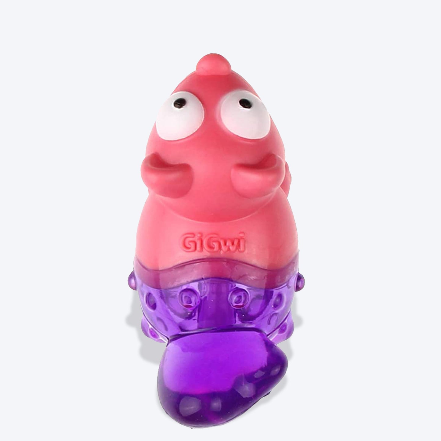 GiGwi Suppa Puppa Squeaker Toy for Dogs - Fox - Pink/Purple - Heads Up For Tails