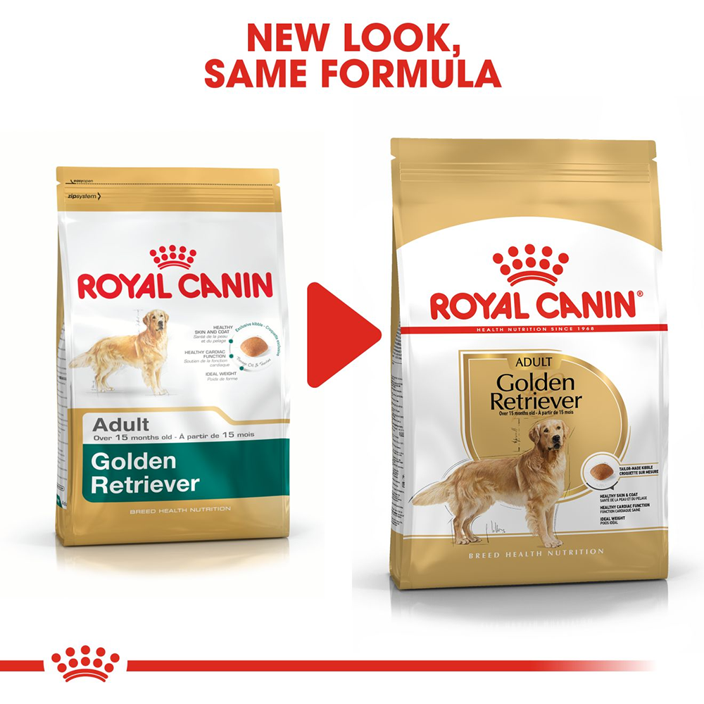 Royal Canin Golden Retriever Adult Dry Dog Food - Heads Up For Tails