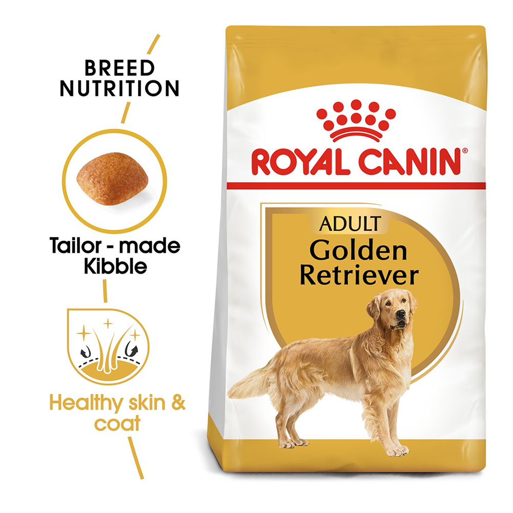 Royal Canin Golden Retriever Adult Dry Dog Food - Heads Up For Tails