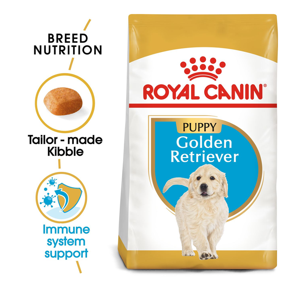 Royal Canin Golden Retriever Junior Dry Puppy Food - Heads Up For Tails