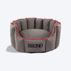 HUFT Personalised Cosy Puppy/Cat Bed - Grey - Heads Up For Tails