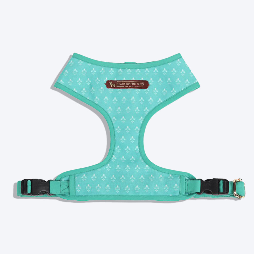 HUFT The Indian Collective Aranya Small Dog Harness - Sky Blue - Heads Up For Tails