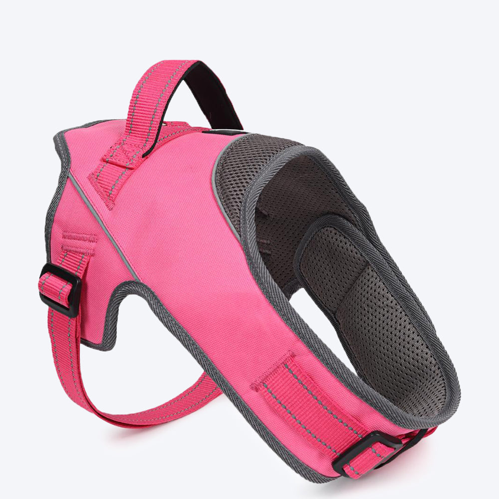 HUFT Easy On Dog Harness - Pink - Heads Up For Tails