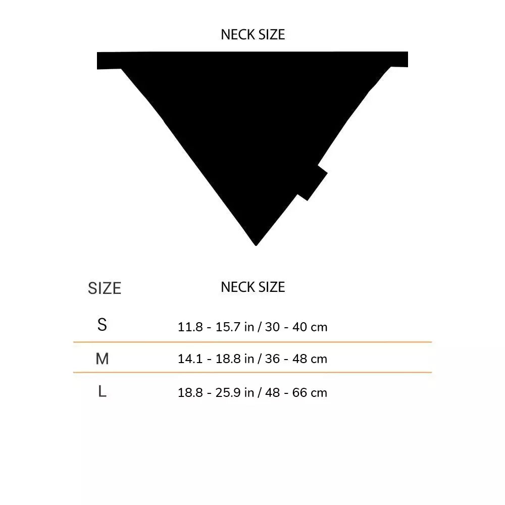 HUFT Flower Power Reversible Dog Bandana - Heads Up For Tails