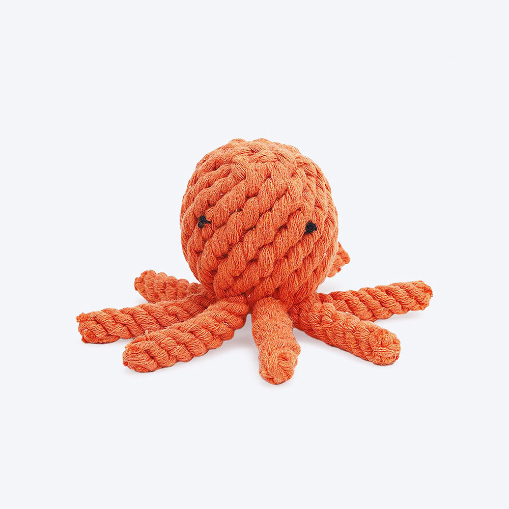 Octopus rope 2025 dog toy