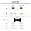 HUFT Personalised Sunset Strokes Fabric Collar With Free Bow Tie For Dogs - Heads Up For Tails