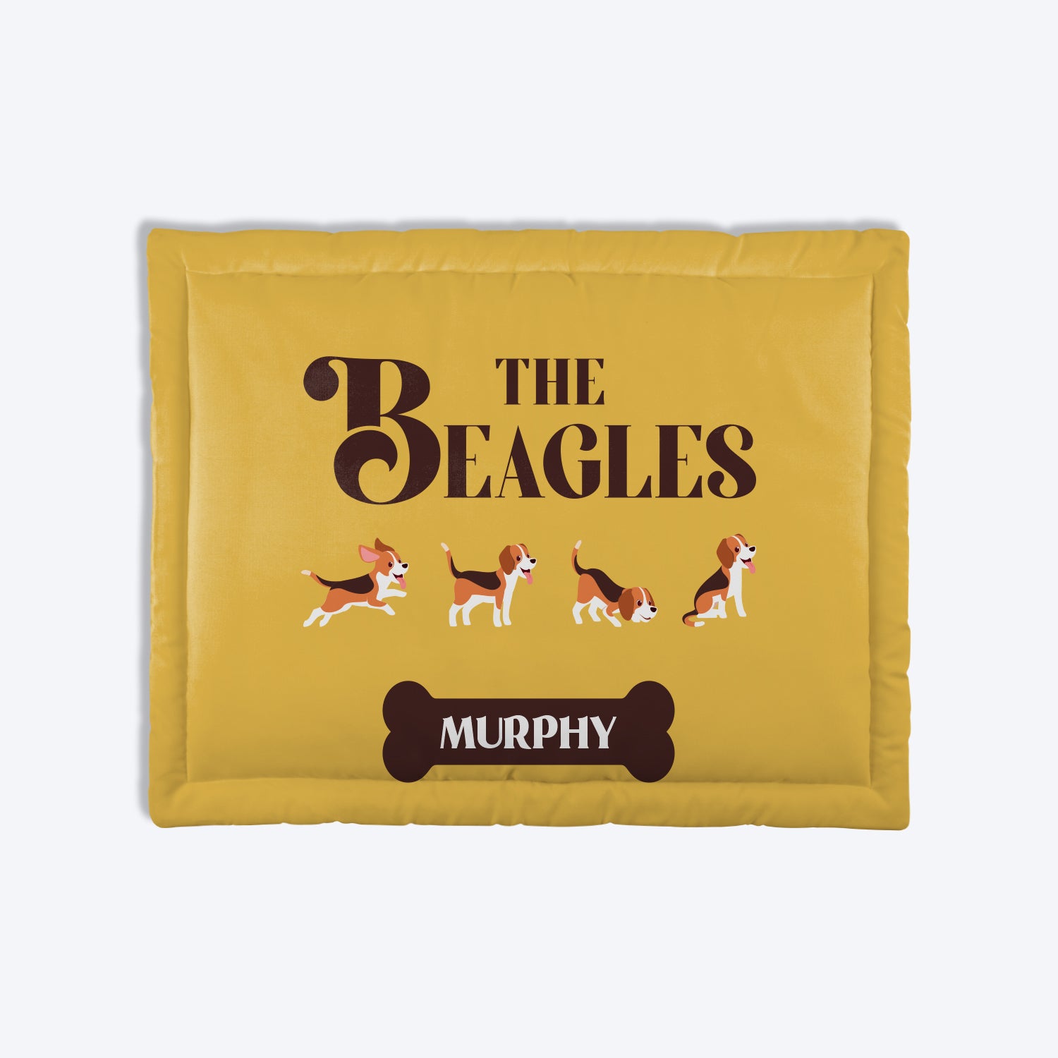 HUFT Personalised The Beagles Dog Mat - Heads Up For Tails
