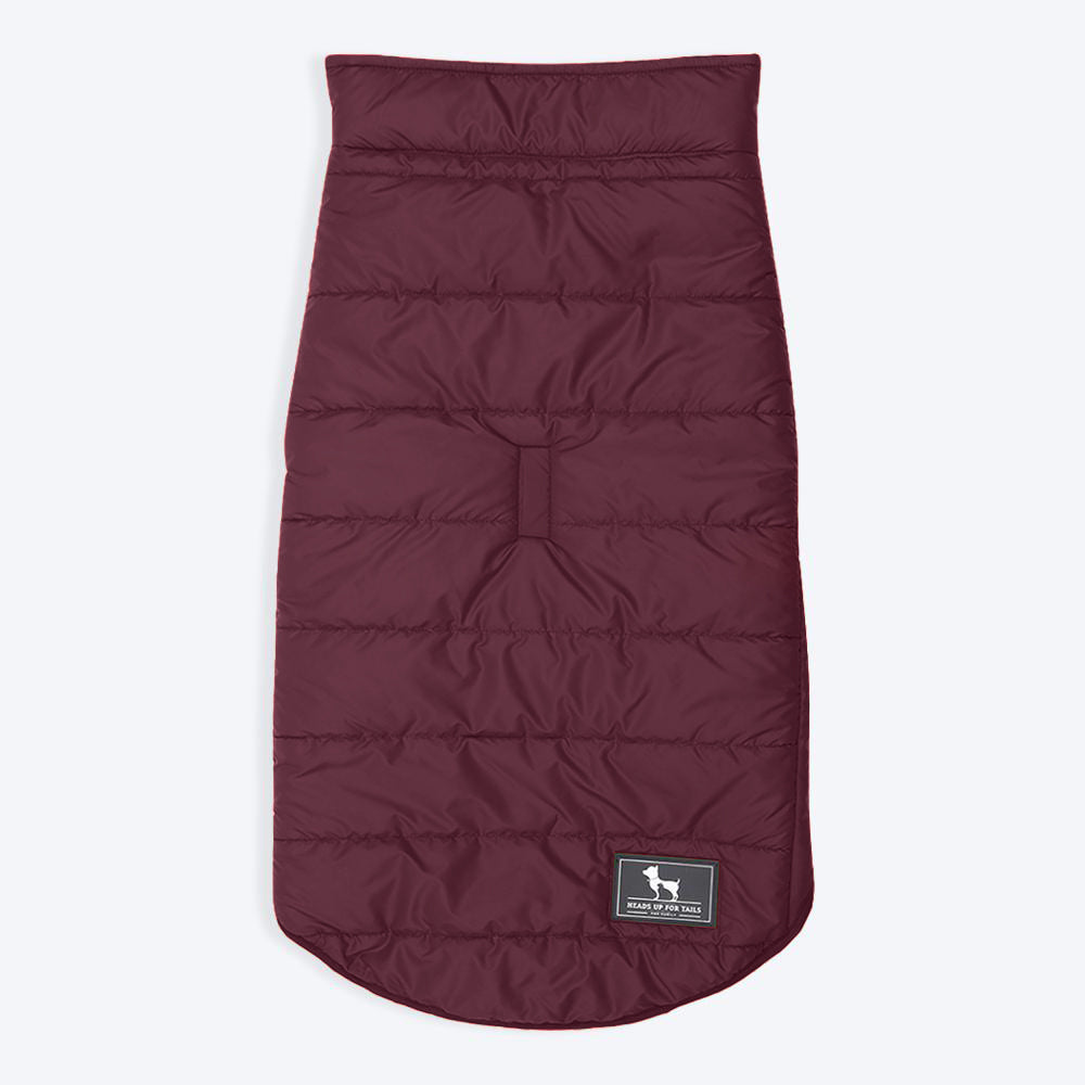 HUFT Reversible Dog Jacket - Wine4