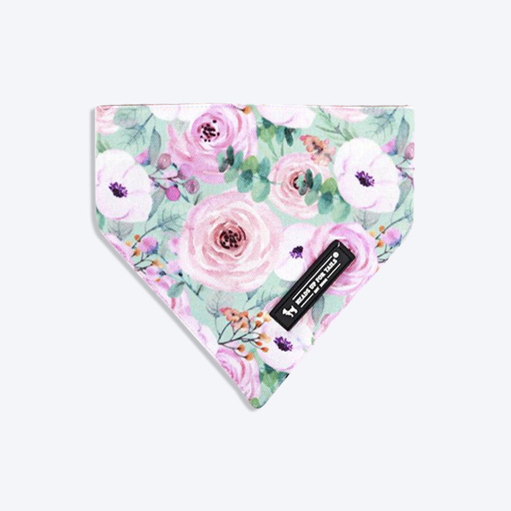 LV Rose Society Pet Bandana Collar