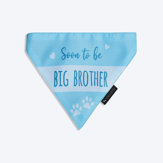 HUFT Soon To Be Big Brother Dog Bandana - Heads Up For Tails