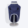 HUFT Striped Cable Knit Dog Sweater - Navy5