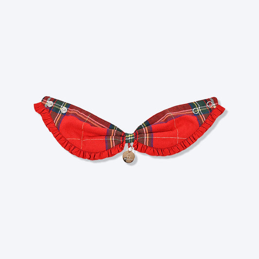 HUFT Under The Mistletoe Pet Scarf (Red and Green) - Heads Up For Tails